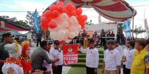 KPU Pohuwato Launching Tahapan Pilkada 2020