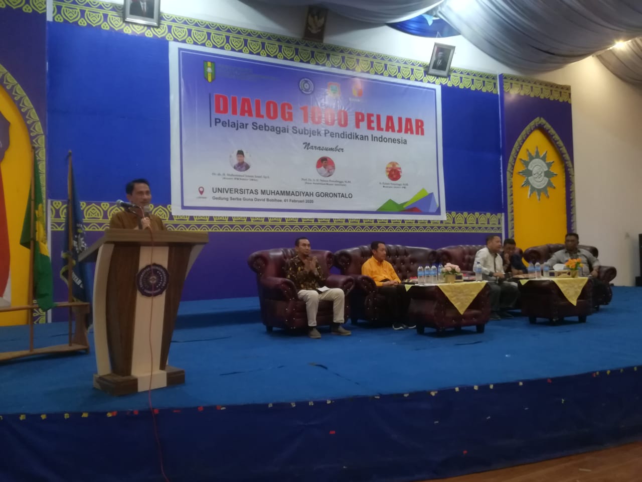 Berdialog dengan 1000 Siswa Se-Provinsi Gorontalo, Nelson Ajak mereka Terus Berprestasi