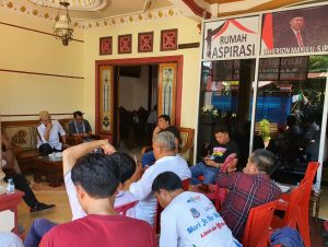 Reses di Manado, Herson Mayulu Serap Aspirasi Puluhan Aktivis OKPI Sulut
