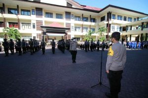 Polda Gorontalo Tambah 178  Personil Pengamanan PSBB