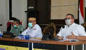 Rektor UNG Paparkan Hasil Evaluasi Pelaksanaan PSBB Gorontalo