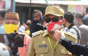 Walikota Marten Taha Yakin,  Warga Kota Gorontalo Taat Selama PSBB