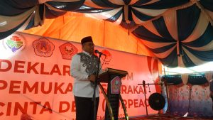 Mendeklarasikan Sebagai Desa Pancasila, Rektor UNG Membangun Indonesia Dari Desa