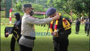 Kapolda Gorontalo sambut Personel Brimod BKO