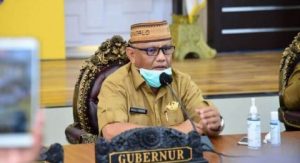 Gubernur Gorontalo Rusli Habibie Postif Covid?