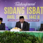 Berdasarkan Sidang Isbat,  Pemerintah Tetapkan 1 Syawal  Idhul Fitri Jatuh pada Kamis 13 Mei 2021