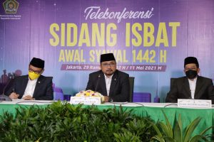 Berdasarkan Sidang Isbat, Pemerintah Tetapkan 1 Syawal Idhul Fitri Jatuh pada Kamis 13 Mei 2021