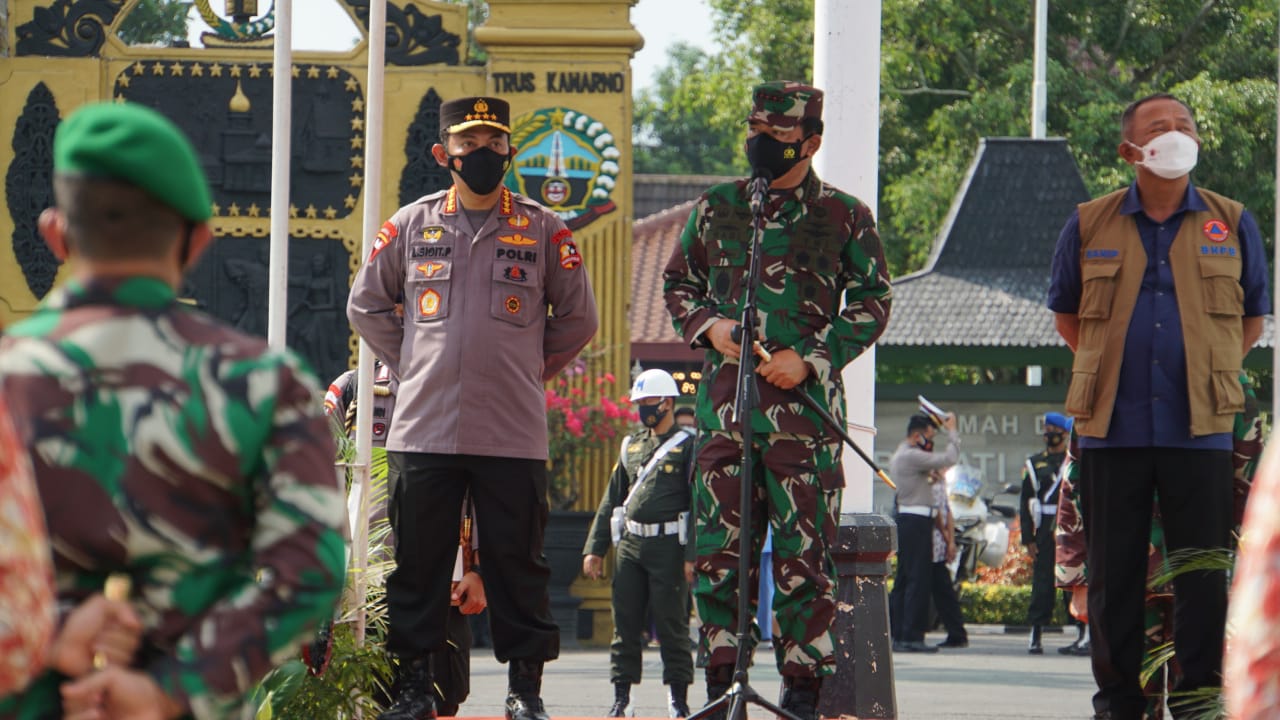 Panglima TNI dan Kapolri Ingatkan Forkompimda Blora Waspadai Lonjakan Kasus Covid-19