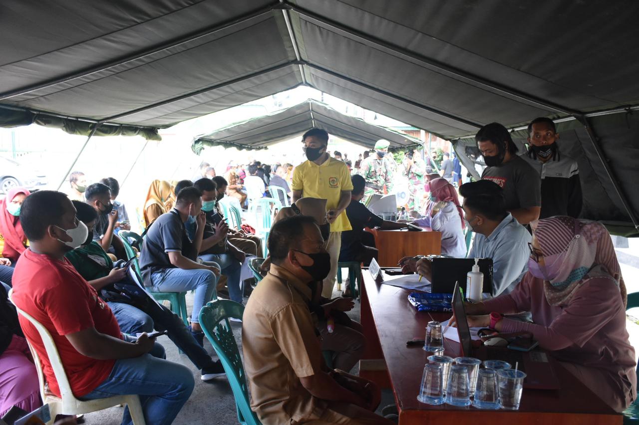 Kota Gorontalo Masuk Daerah Tertinggi Nasional Lakukan Vaksinasi