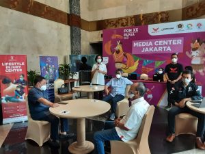 Pembukaan Media Center Jakarta PON XX Papua 2021