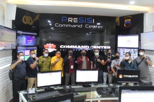 JMSI Kunjungi Presisi Command Center Polrestabes Semarang
