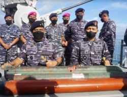 TNI AL Evakuasi Benda Mirip Rudal di Selayar