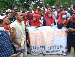 Tuntut Ungkap Kasus Pembunuhan Anisa. Aliansi OKP, LSM dan Mahasiswa Desak Polres SBT