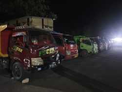 Diduga Muat Batu Hitam, 5 Truck Diamankan Polda Gorontalo