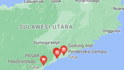 Gempa Bumi Guncang Bolang Uki Bolsel  5.7 SR,  ini Daerah Terdampak Sampai Kota Gorontalo