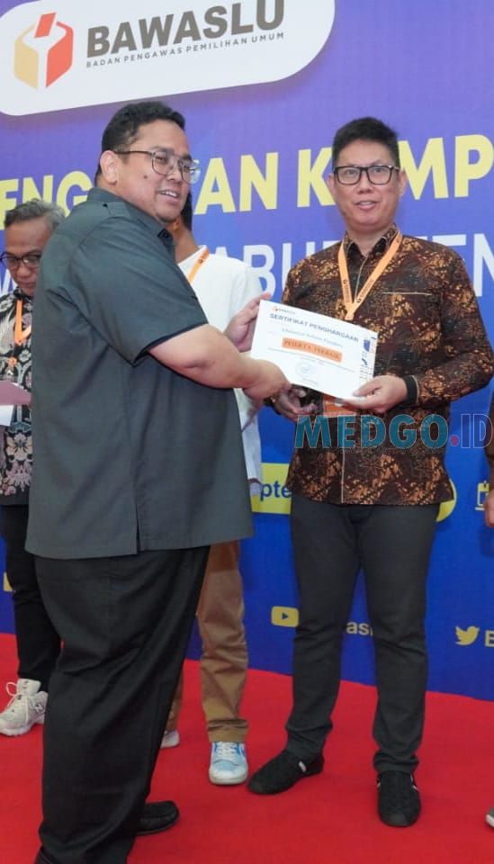 Ketua Bawaslu Jakarta Pusat Soni Pangkey