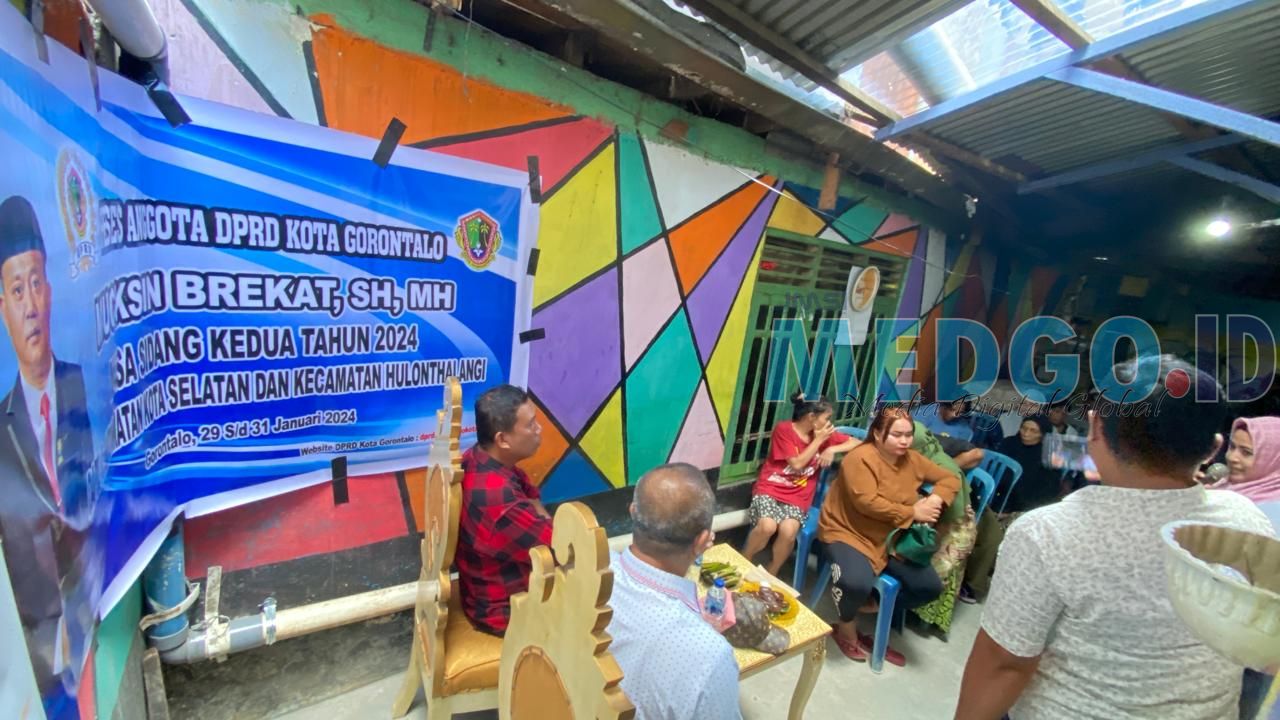 Dewan Kota Gelar Reses Dikelurahan Limba U I Kota Gorontalo