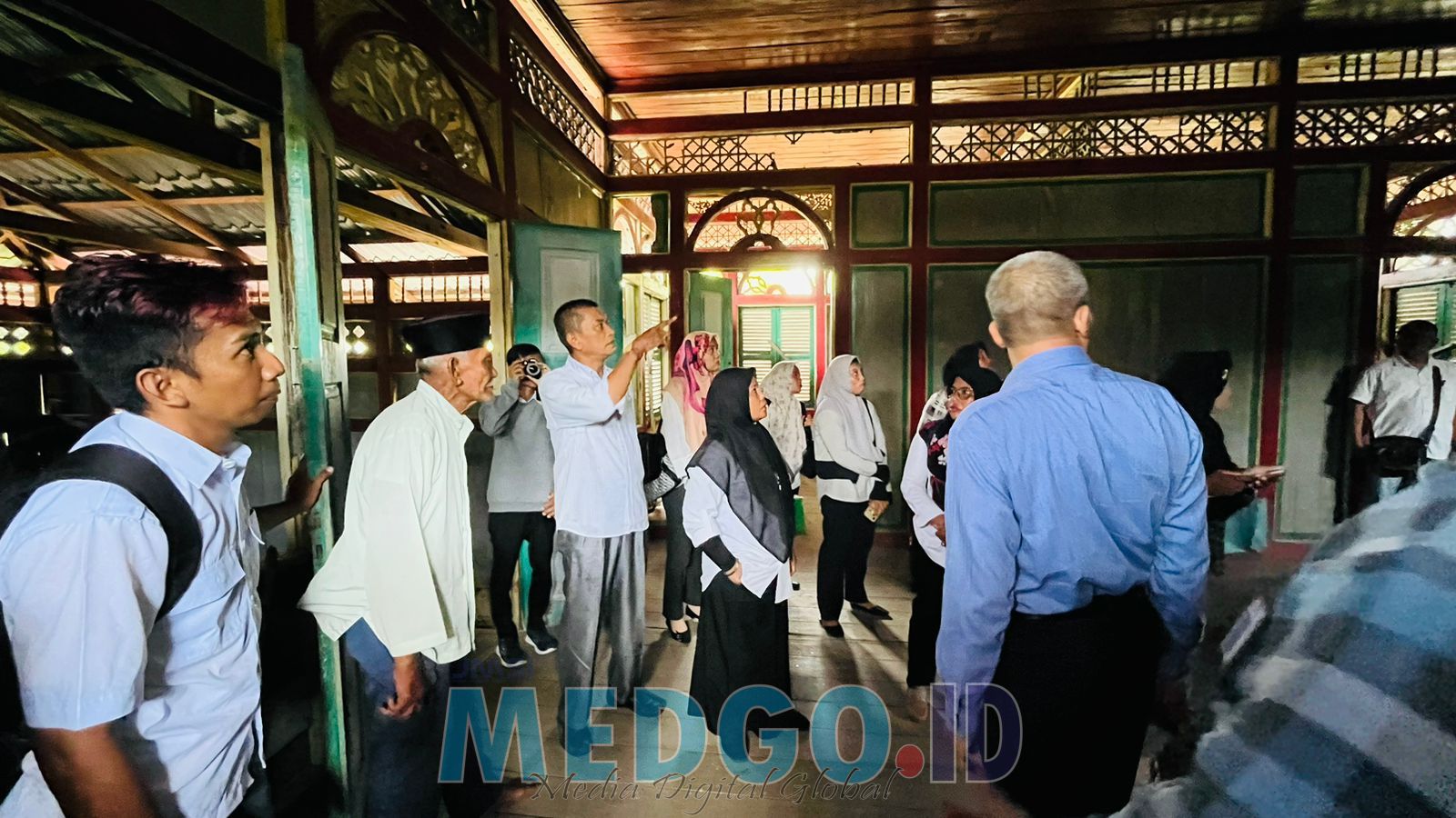 Balai Pelestarian Kebudayaan Wilayah II Kunjungi Istana Niat Lima Laras