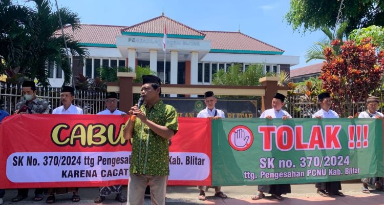 PC Nahdhatul Ulama Kabupaten Blitar Gugat PBNU