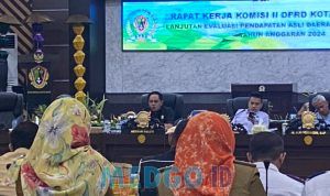 EVALUASI PAD komisi II Dekot Gelar RDP