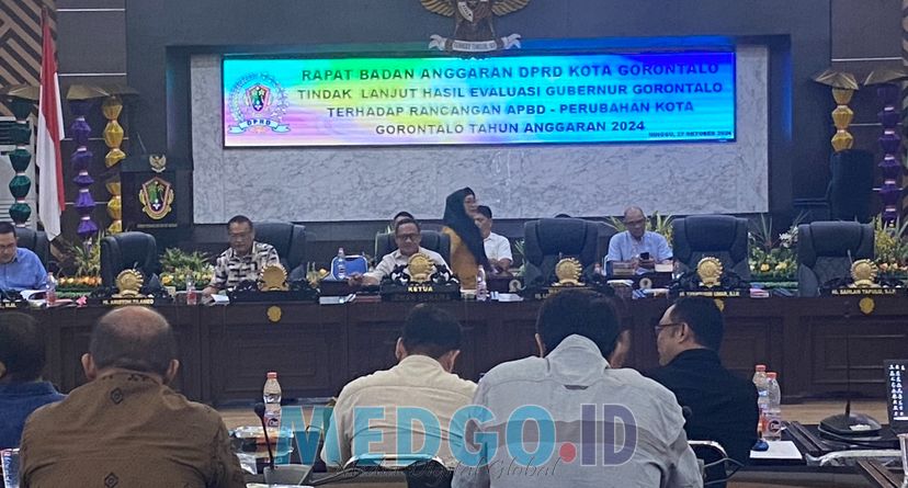 Rapat Tindak Lanjut Evaluasi Gubernur Gorontalo terhadap RAPBD Perubahan 2024