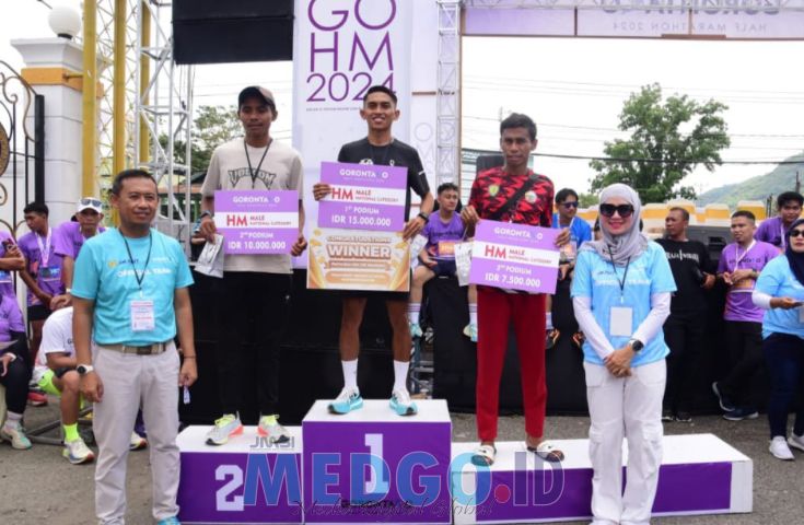 Daftar Peraih Juara Gorontalo Half Marathon 2024