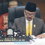 Ketua DPRD provinsi Gorontalo Thomas Mopili