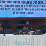 Usulan Fraksi Golkar Thomas Mopili Ketua DPRD Resmi Ditetapkan