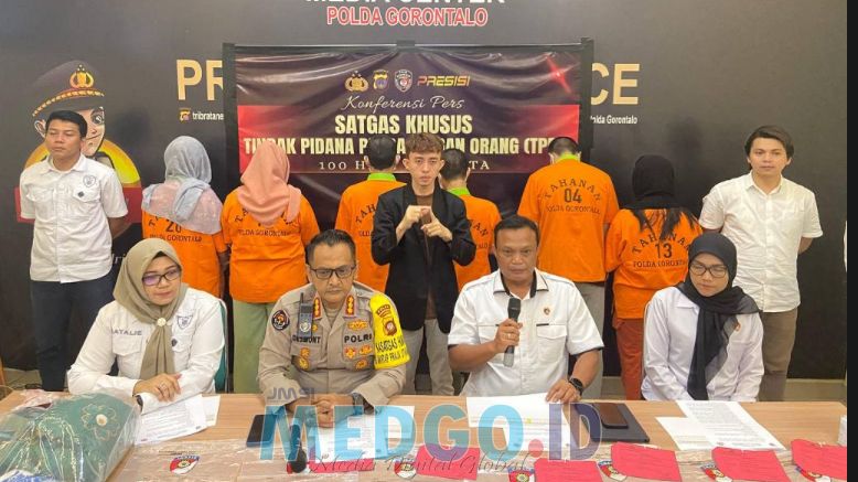 Tindak Pidana Perdagangan Orang Polda Gorontalo