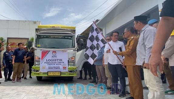 KPU Kota Gorontalo Distribusi Logistik Pilkada 2024