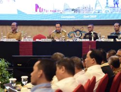 Gubernur Gorontalo Seriusi Penerima Bansos dan TPG di Rakorev Triwulan I 2025