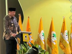 Gubernur Gusnar Ungkap Strategi Dongkrak Fiskal Daerah di Hadapan Ketua Umum Golkar