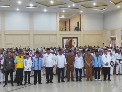 Gubernur Gorontalo Sambut Kepulangan 393 Jamaah Haji Kloter 28. Selamat Datang, Mari Tingkatkan Kualitas Ibadah