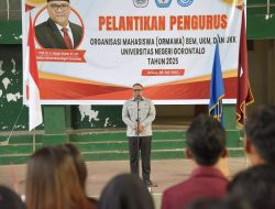 Pengurus Ormawa 2025 Resmi Dilantik, Rektor: Saatnya Berkontribusi untuk Kemajuan Kampus