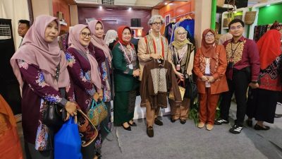 Karawo Gorontalo Menjadi Daya Tarik di HUT Dekranas ke-45 di Balikpapan