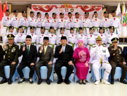 Gubernur Kukuhkan 25 Anggota Paskibraka Provinsi Gorontalo 2025