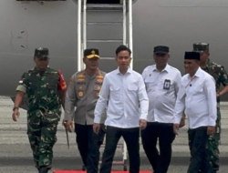 Wapres Gibran, Lakukan Kunjungan Kerja ke Poso, Tinjau Lokasi Bencana