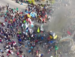 Aliansi Pinogu Merdeka Gelar Aksi di DPRD Bone Bolango