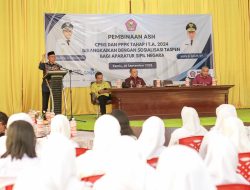 Kegiatan Pembinaan CPNS dan PPPK Tahap I Dibuka Secara Resmi, Wabub Iwan : Tanamkan Rasa Disiplin
