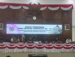 15 Ranperda Masuk Propem Perda 2026, DPRD dan Pemprov Gorontalo Sepakati Skala Prioritas