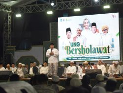 Ribuan Warga Gorontalo Ikut UNG Bersholawat, Kampus Berubah Jadi Lautan Sholawat