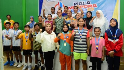 Idah Syahidah Tutup Piala Menpora Bulu Tangkis Regional Gorontalo, Dorong Dukungan untuk Atlet Muda
