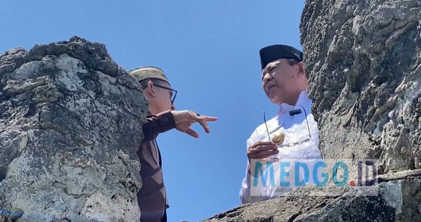 Menteri Kebudayaan Fadli Zon ke Benteng Otanaha