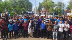 Gubernur Gorontalo  Gusnar Ismail Lepas Kontingen POPNAS dan PEPARPRNAS