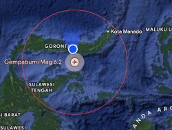 Gempa 6,2 M Guncang Gorontalo, Warga Sempat Panik Namun Tetap Tenang