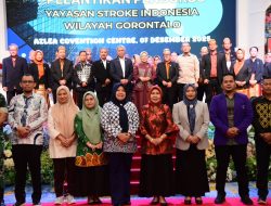 Yastroki Gorontalo Resmi Lantik Pengurus Baru, Wagub Tekankan Pentingnya Edukasi Bahaya Stroke