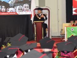 Wisuda ke-59 UNG, Rektor Eduart Wolok Pesankan Lulusan Jadi Aktor Intelektual di Masyarakat