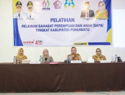 Pelatihan Relawan SAPA Kabupaten Pohuwato Dibuka, Targetkan Tingkatkan Perlindungan Perempuan dan Anak di Tingkat Desa