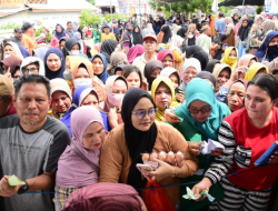 Pasar Murah dan BLP3G Hadir di Boalemo, Warga Antre Sejak Pagi