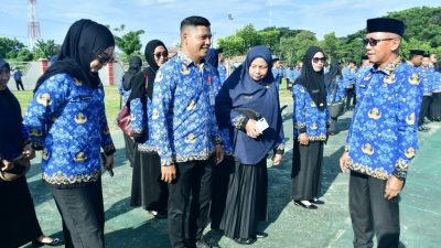 Tegas! Wabup Iwan Atur Jam Apel Korpri Pukul 07.45 WITA, ASN Terlambat Diberi Sanksi Khusus